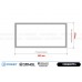 Уплотнитель двери 570*980мм (в паз) Х/К холодильника Ariston C00525774