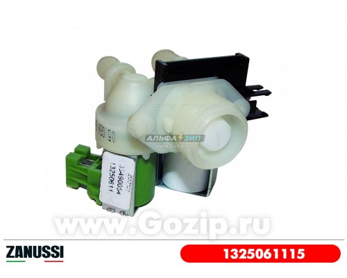 Клапан 2x180 с датчиком напора для стиральной машины Zanussi 1325061115