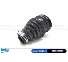 Патрубок от бака к насосу для стиральной машины Beko 2865200100