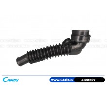 Патрубок от бака к насосу для стиральной машины Candy 41001597