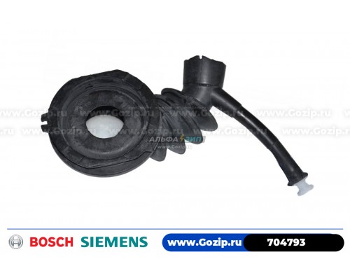 Патрубок от бака к насосу для стиральной машины Bosch 704793