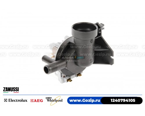 Сливной насос Askoll Mod.290603 18W в сборе для стиральной машины Electrolux 1240794105