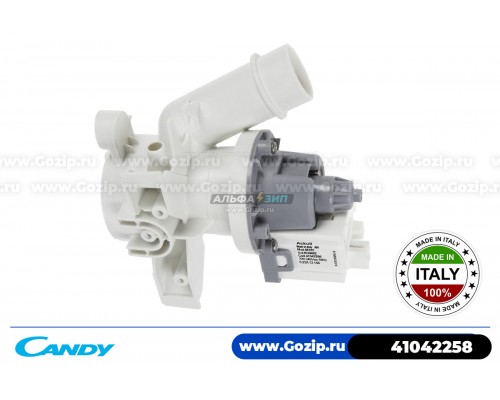Сливной насос Askoll в сборе с корпусом для стиральной машины Candy 41042258