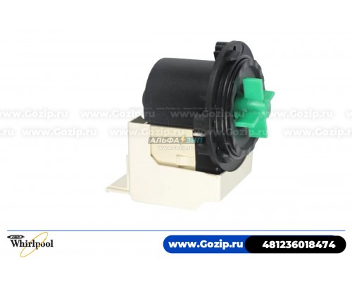 Сливной насос Askoll M230 34W Art.296037 для стиральной машины Whirlpool 481236018474