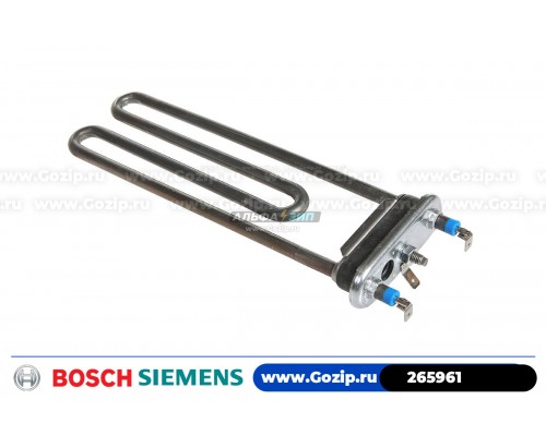 ТЭН 2000Вт 235мм. с отв. Thermowatt для стиральной машины Bosch / Siemens 265961