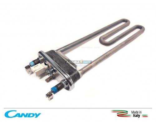 ТЭН 1950Вт 245мм с датчиком Thermowatt для стиральной машины Candy 41026962