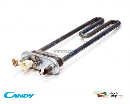 ТЭН 1950Вт 220мм с датчиком Thermowatt для стиральной машины Candy 41028717