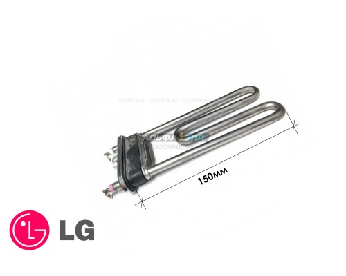 ТЭН 1100Вт 120мм пара стиральной машины LG 5301ER1001L