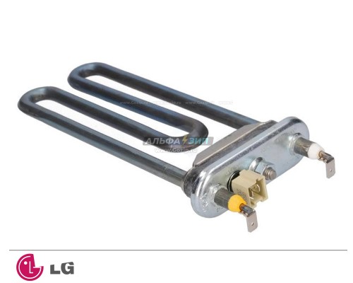 ТЭН 1600Вт 175мм с датчиком Original для стиральной машины LG - AEG33121513