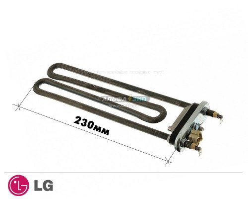 ТЭН 3200Вт 230мм. с датчиком для стиральной машины LG AEG33121527