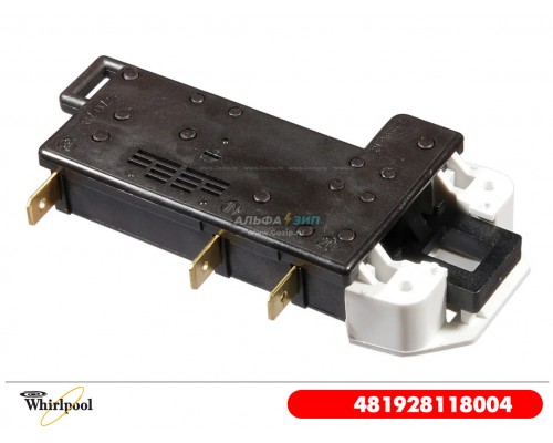 Замок люка для стиральной машины Whirlpool - 481928118004