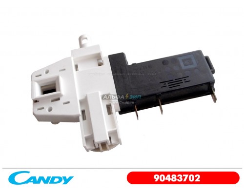 Замок люка для стиральной машины Candy 90483702 (с тросиком )