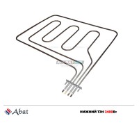 ТЭН  3400Вт духовки нижний для европлит с конвекцией АБАТ ЭПК-48ЖШ-К2/1