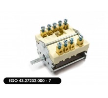 Переключатель 25А EGO 43.27232.000 - 7 положений, электро-плит