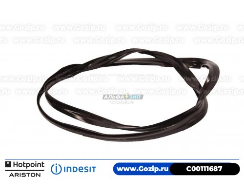 Уплотнителб двери 400х290мм духовки indesit и Hotpoint-Ariston C00111687