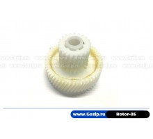 Шестерня малая для мясорубки Ротор ЭМШ 35-300-4 (D=47/23, Z=54/21, кос/кос)