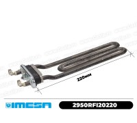 ТЭН 2000Вт 2950RFI20220 - стиральной машины Imesa (200мм) 